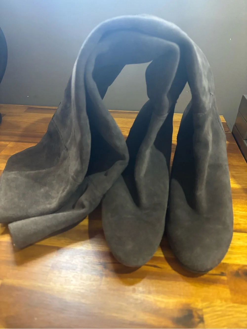 Dolce Vita Brown Suede Over-the-Knee Boots
